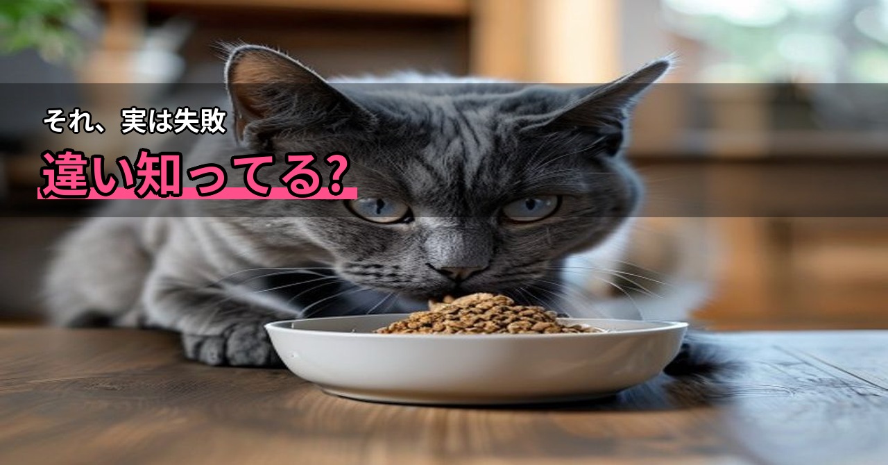 総合栄養食と一般食の違い｜成猫用フードの選び方チェックリスト