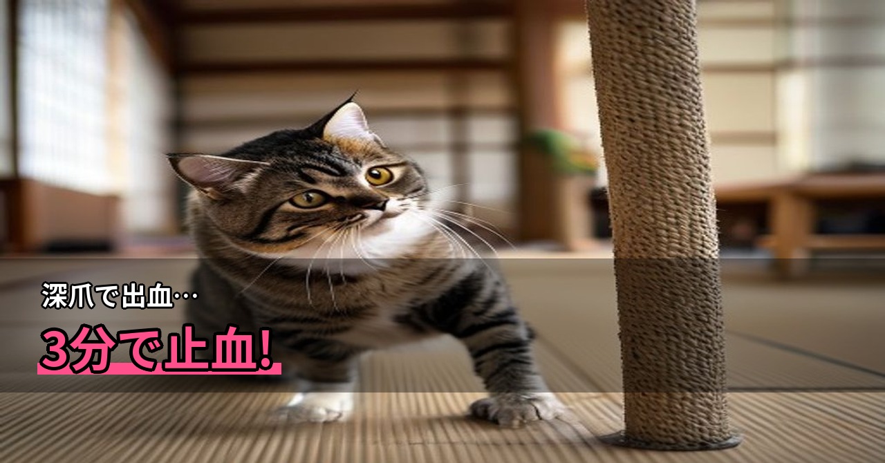 猫の爪を切りすぎて出血…あわてないための応急処置と正しい対処法